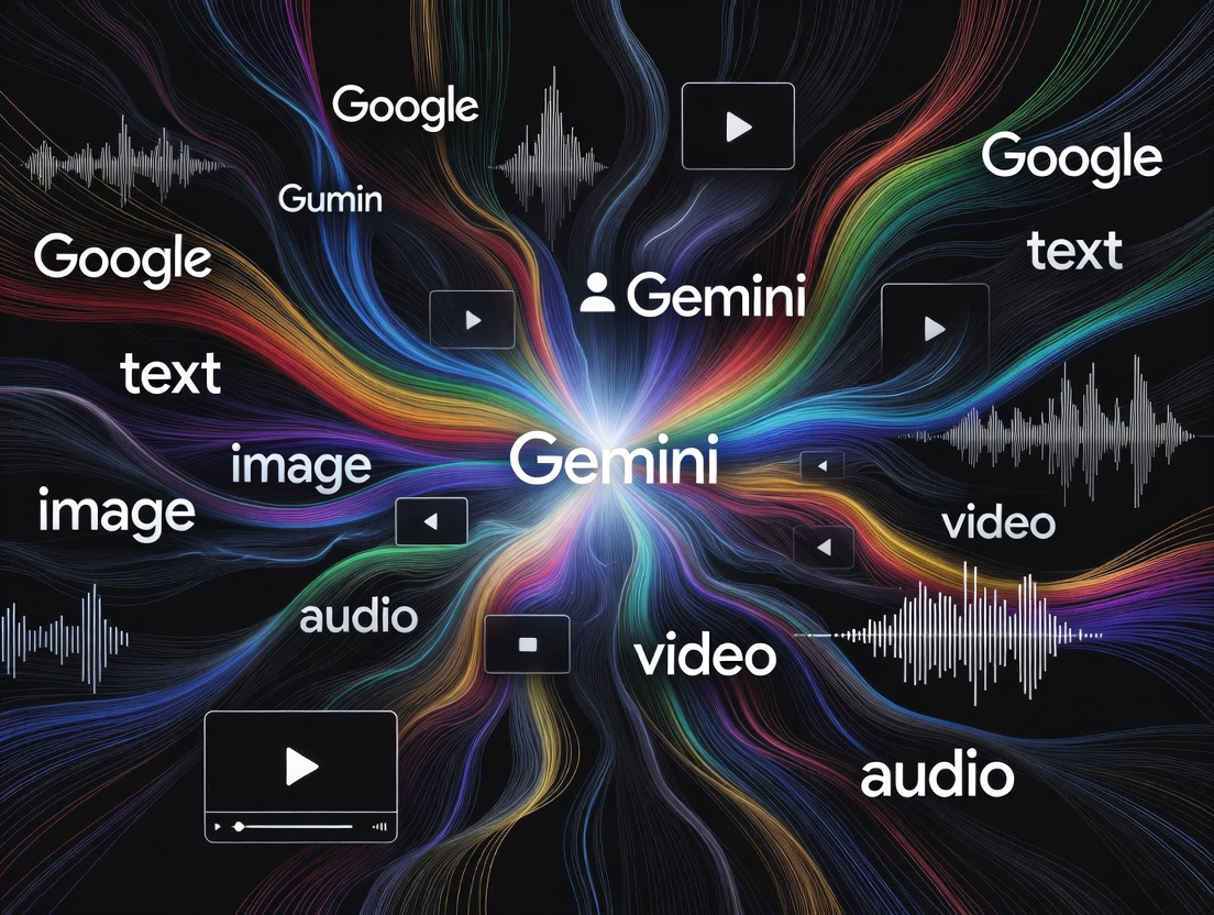Google Gemini Embedding 2：一個模型理解文字、圖片、影片、音頻