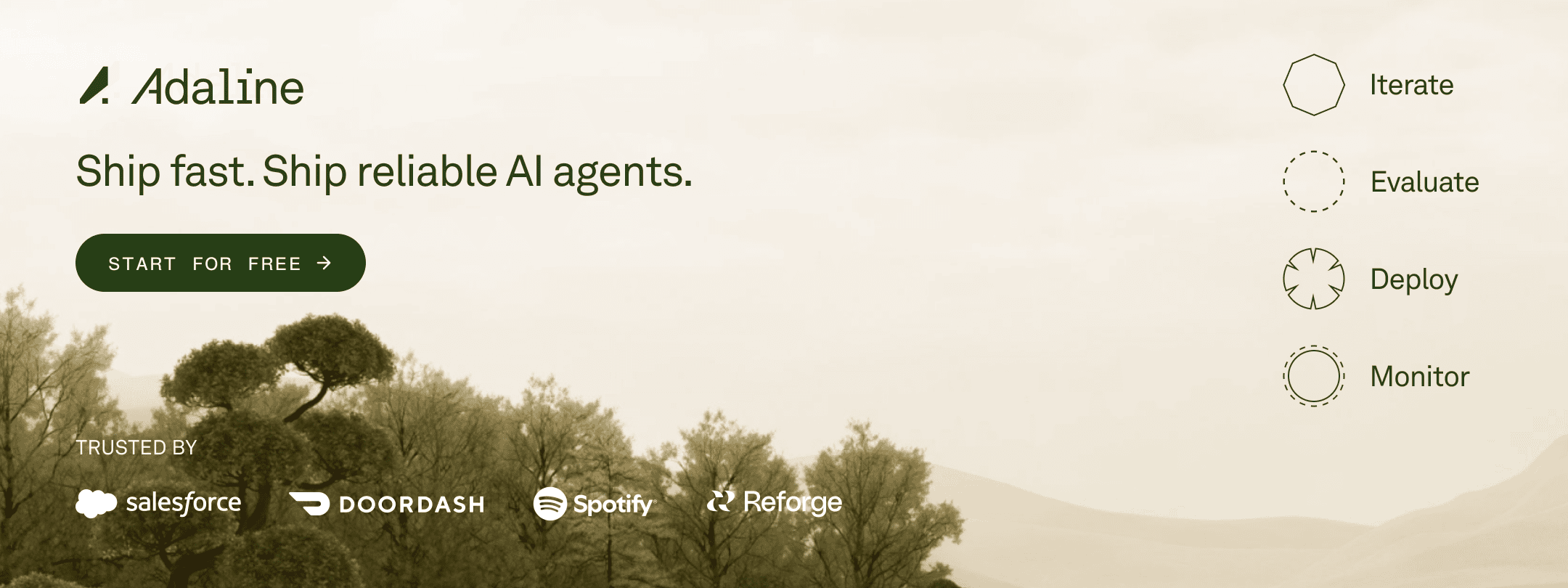 2026 年 AI 研究版圖：推理蒸餾是從大模型到邊緣設備的關鍵技術（圖片來源：Adaline AI）