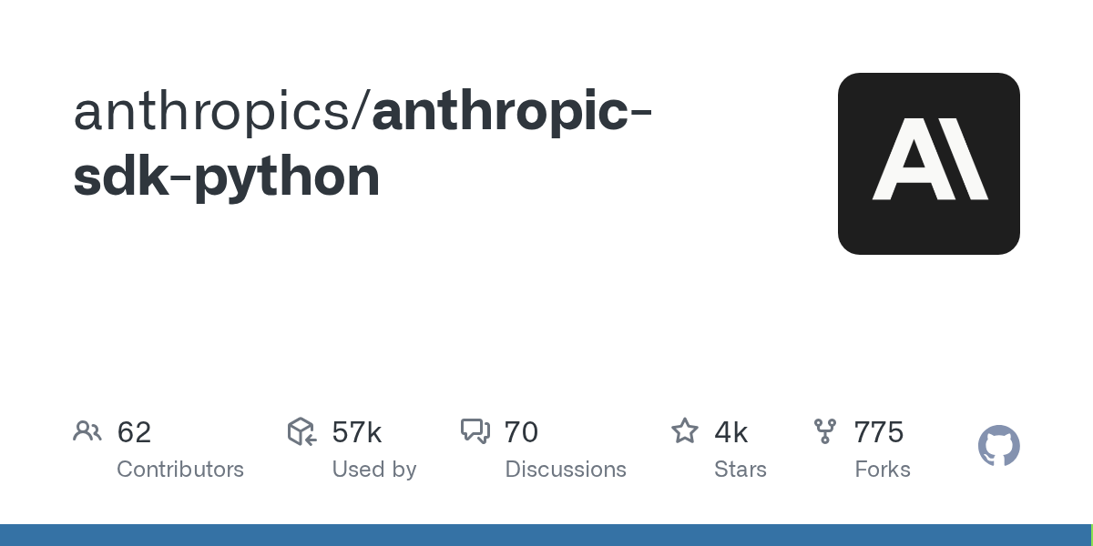 Anthropic SDK (Python)